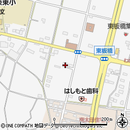 茨城県つくばみらい市板橋2517周辺の地図