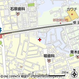 埼玉県春日部市西金野井1893周辺の地図
