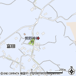茨城県行方市富田1472周辺の地図