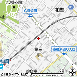 埼玉県春日部市粕壁6782-2周辺の地図