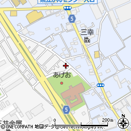 埼玉県上尾市原市1425-110周辺の地図