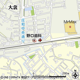 セブンイレブン庄和大衾店周辺の地図