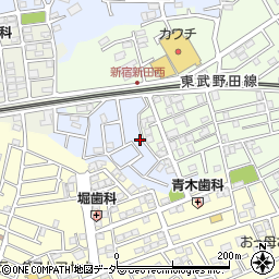 埼玉県春日部市西金野井1926周辺の地図