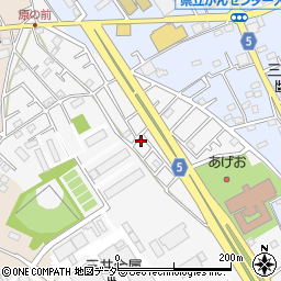 埼玉県上尾市原市1425-23周辺の地図