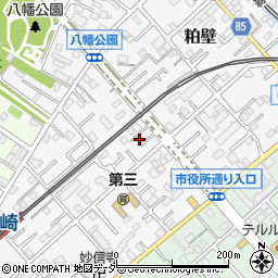 埼玉県春日部市粕壁6752周辺の地図