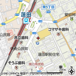 ＴＨＥ義塾蓮田校周辺の地図