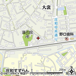 埼玉県春日部市大衾50周辺の地図