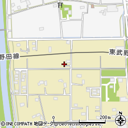 埼玉県春日部市永沼394周辺の地図