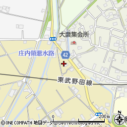 埼玉県春日部市永沼2208周辺の地図