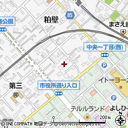 埼玉県春日部市粕壁6704周辺の地図