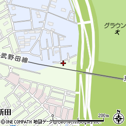 埼玉県春日部市新宿新田248周辺の地図
