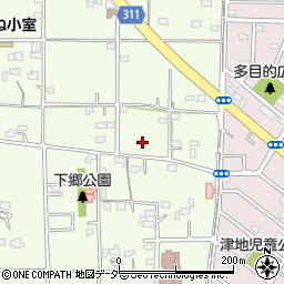 埼玉県北足立郡伊奈町小室3331-3周辺の地図