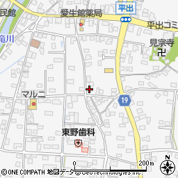 新村精米所周辺の地図