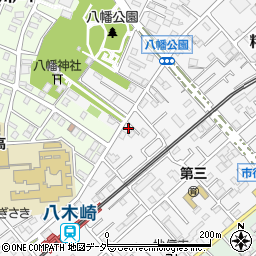 埼玉県春日部市粕壁6796-1周辺の地図
