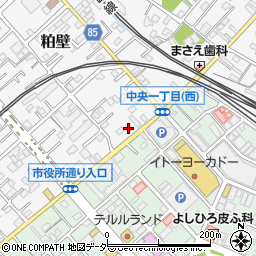 埼玉県春日部市粕壁4655周辺の地図