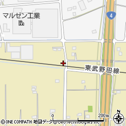 埼玉県春日部市永沼820周辺の地図