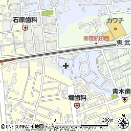 埼玉県春日部市西金野井1894周辺の地図