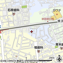 埼玉県春日部市西金野井1890周辺の地図