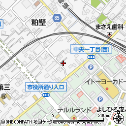埼玉県春日部市粕壁6652-1周辺の地図