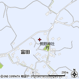 茨城県行方市富田1574周辺の地図