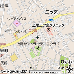 埼玉県上尾市二ツ宮949周辺の地図