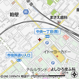 埼玉県春日部市粕壁6642周辺の地図