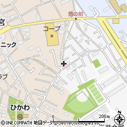 埼玉県上尾市原市1420-58周辺の地図