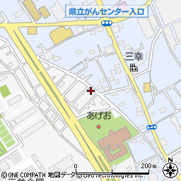 埼玉県上尾市原市1425-136周辺の地図