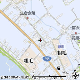 茨城県行方市富田222周辺の地図