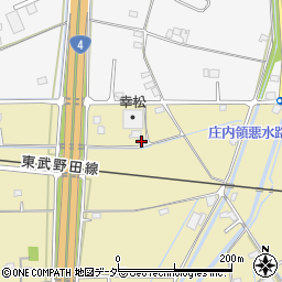 埼玉県春日部市永沼846周辺の地図