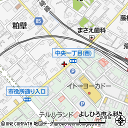 埼玉県春日部市粕壁6640周辺の地図
