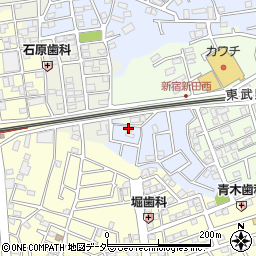 埼玉県春日部市西金野井1895周辺の地図