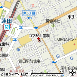 Ａ蓮田市・金庫のトラブル対応２４Ｘ３６５安心受付センター周辺の地図