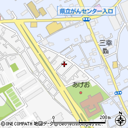 埼玉県上尾市原市1425-140周辺の地図