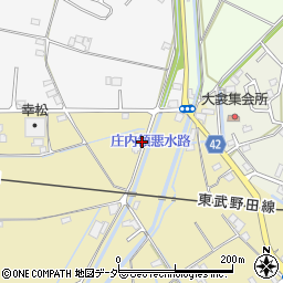 埼玉県春日部市永沼858周辺の地図