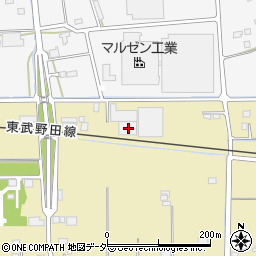 埼玉県春日部市永沼678周辺の地図