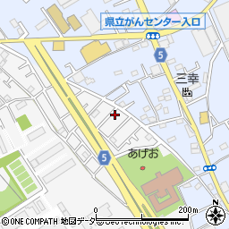 埼玉県上尾市原市1425-139周辺の地図