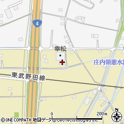 埼玉県春日部市永沼1182周辺の地図