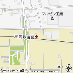 埼玉県春日部市永沼673周辺の地図