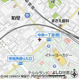 埼玉県春日部市粕壁6637周辺の地図