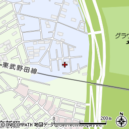 埼玉県春日部市西金野井1585周辺の地図