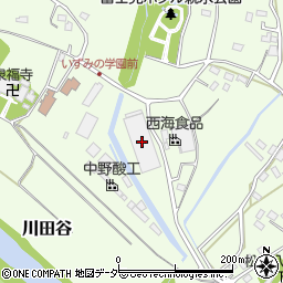 京北周辺の地図