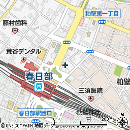 埼玉県春日部市粕壁1丁目1-2周辺の地図