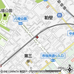 埼玉県春日部市粕壁6726周辺の地図