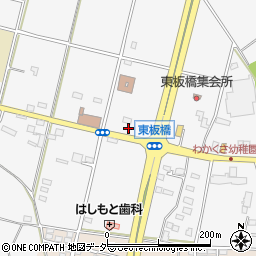 茨城県つくばみらい市板橋2653周辺の地図