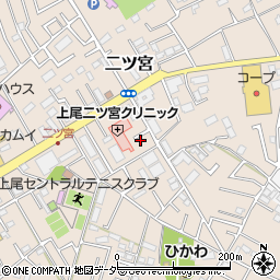 埼玉県上尾市二ツ宮914周辺の地図