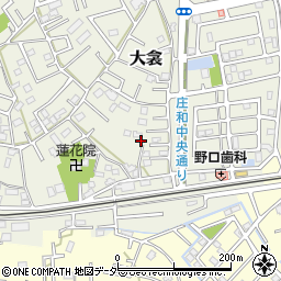 埼玉県春日部市大衾236周辺の地図