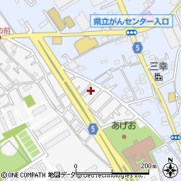 埼玉県上尾市原市1425-30周辺の地図