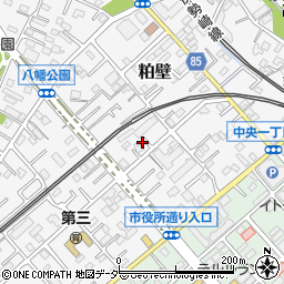 埼玉県春日部市粕壁6701-7周辺の地図