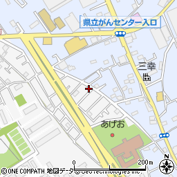 埼玉県上尾市原市1425-33周辺の地図